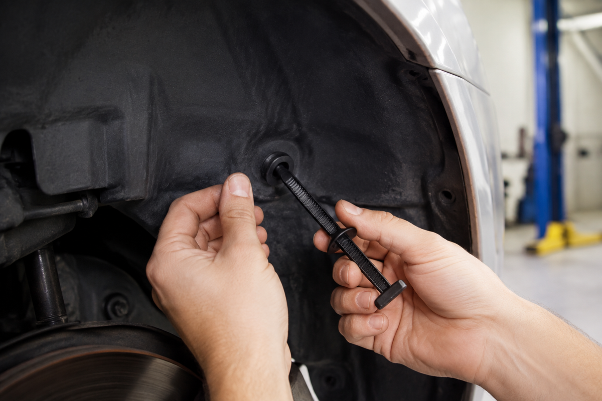 Sujetadores Ajustables para Molduras y Carrocería de Auto