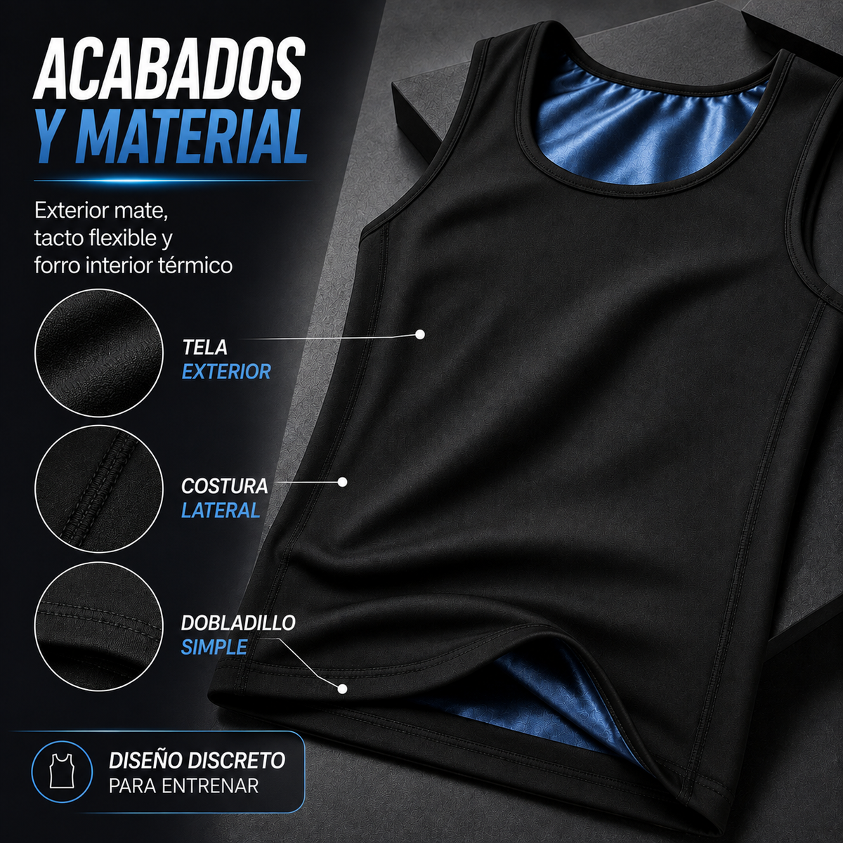 Camiseta Térmica Efecto Sauna Unisex | Mujer y Hombre